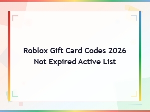 Active Roblox Gift Card Codes for Free Robux