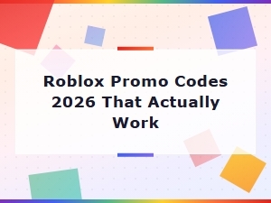 Valid Roblox Promo Codes for Free Rob